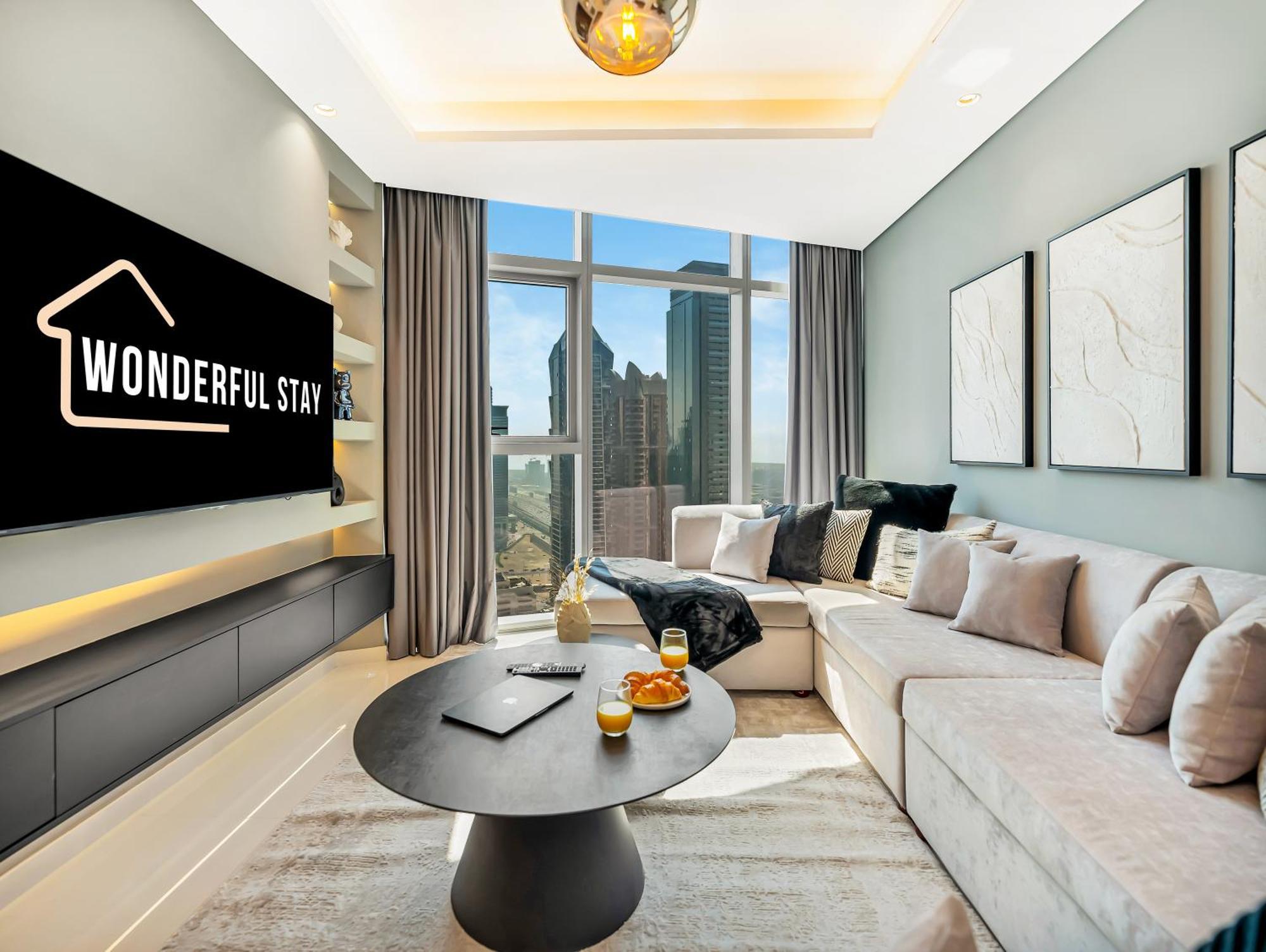 Wonderfulstay At Paramount - Highest Infinity Pool - Burj Khalifa View - Brand New Luxury Apartment Dubai