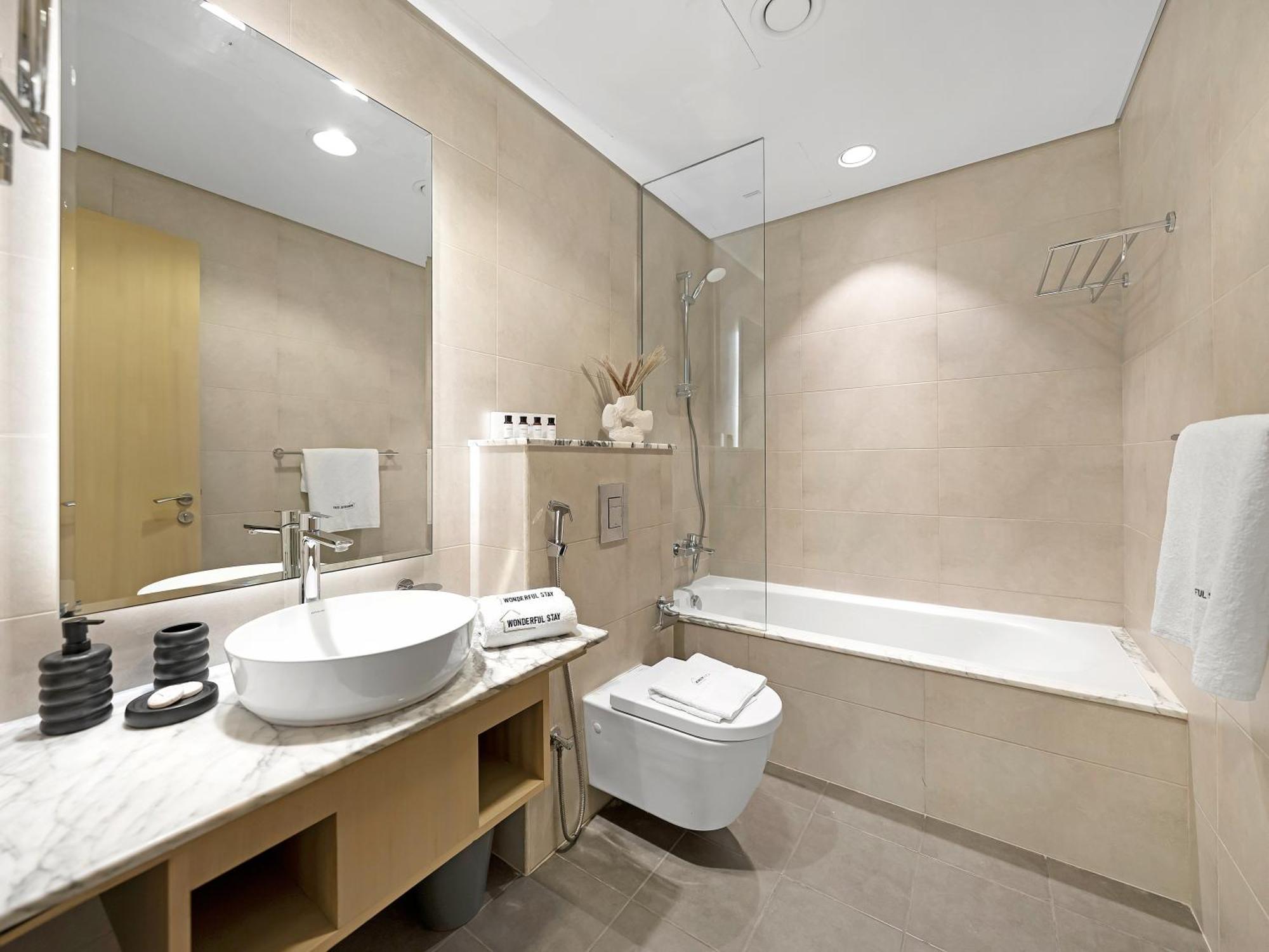 Wonderfulstay At Paramount - Highest Infinity Pool - Burj Khalifa View - Brand New Luxury Apartment Dubai